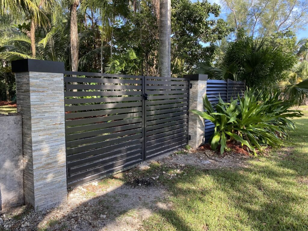 Pool-code-compliant aluminum fence supplies — The Link Store, Oakland Park, Florida