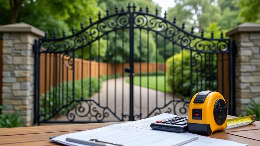 gates with extra features