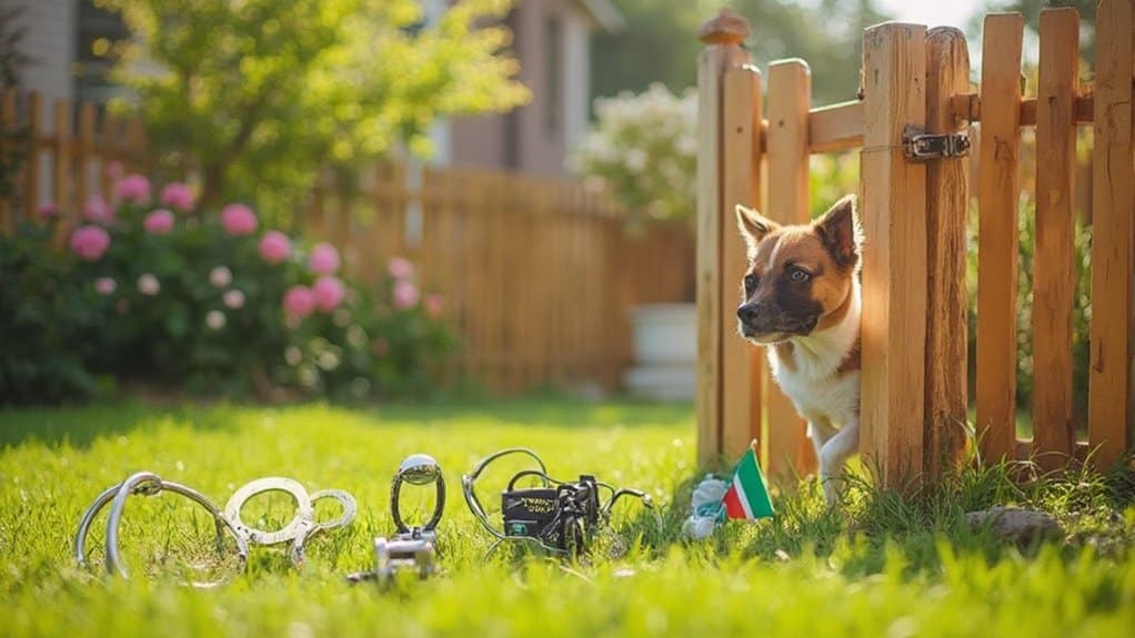 Stunning Pet Safe In Ground Dog Fencing Solutions image