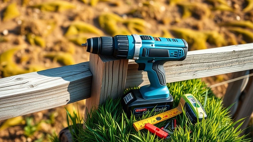 battery powered drilling tool