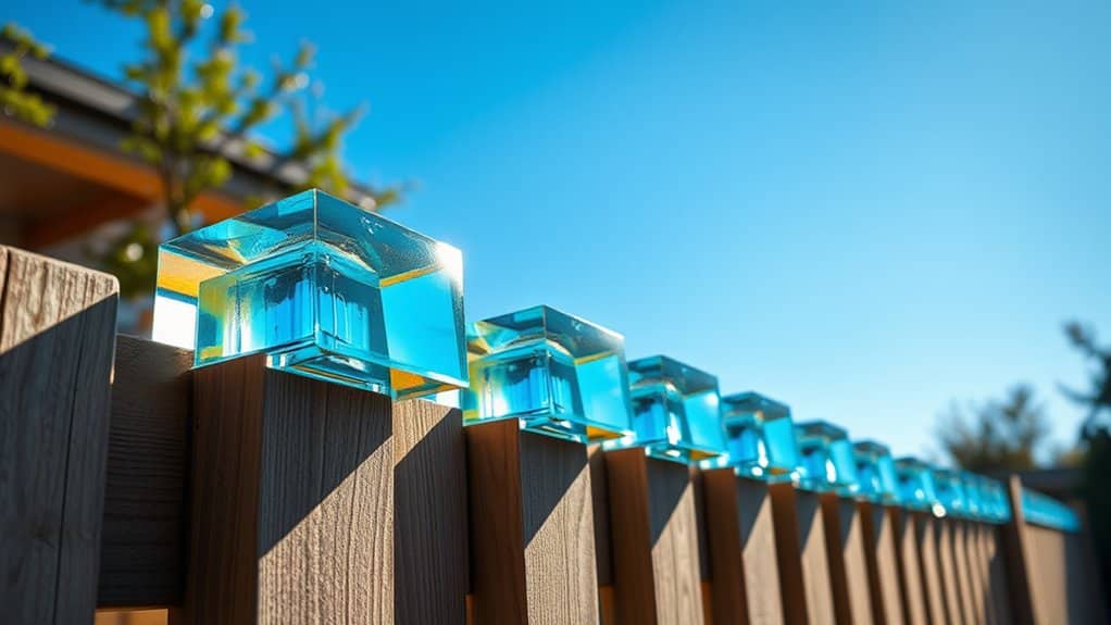 contemporary glass cap design