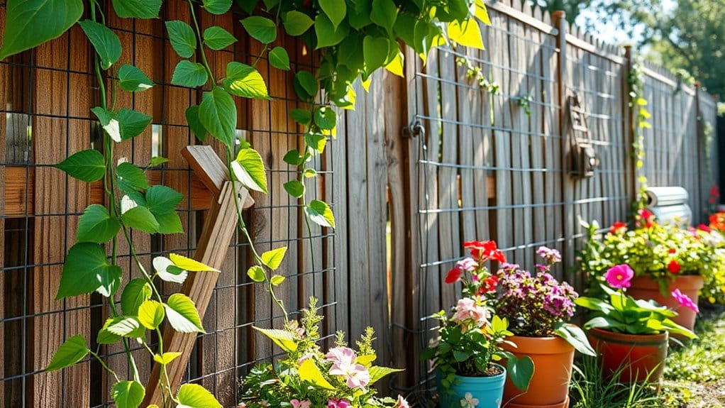 creative applications for fence mesh