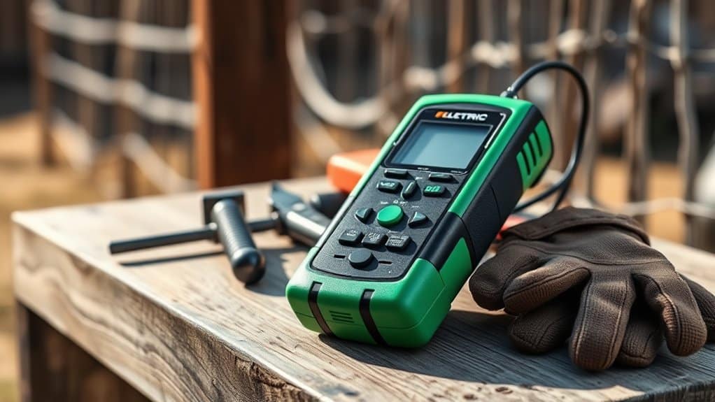 electric fence voltage measurement
