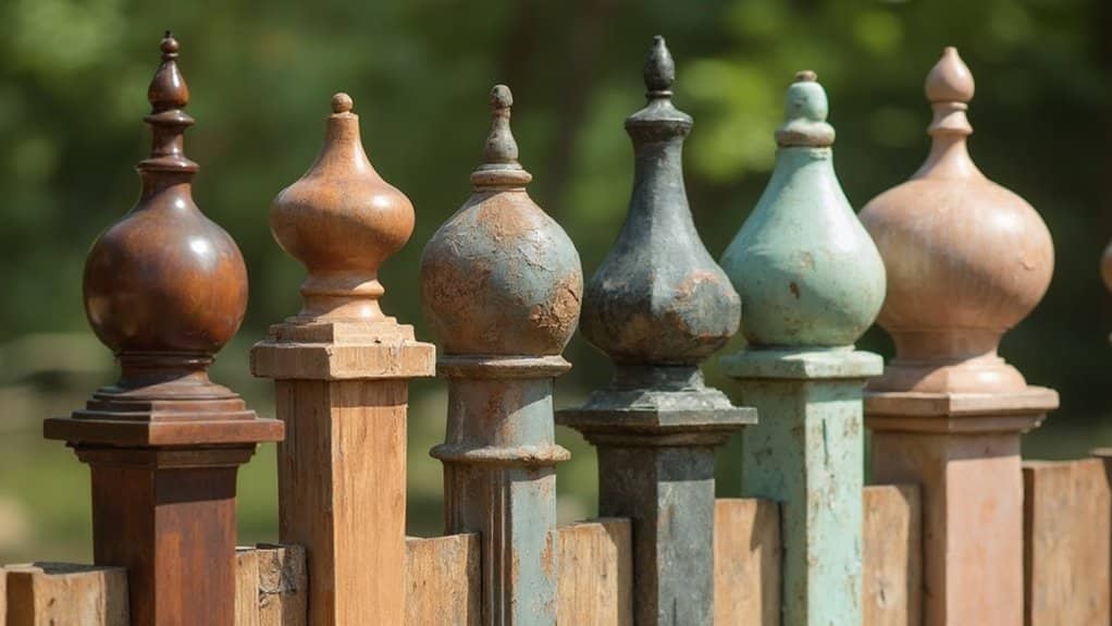 fence post cap options