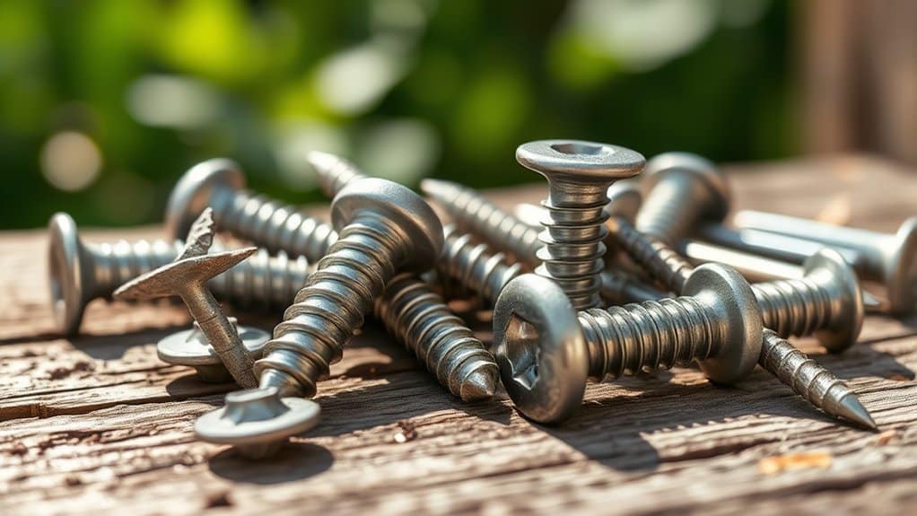 screws enhance fencing stability