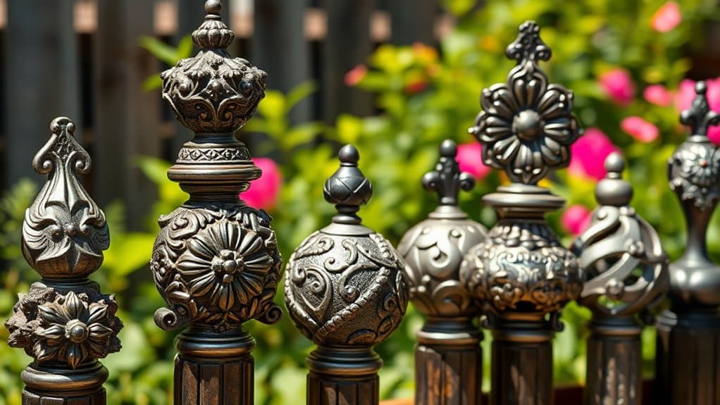stylish metal decorative caps