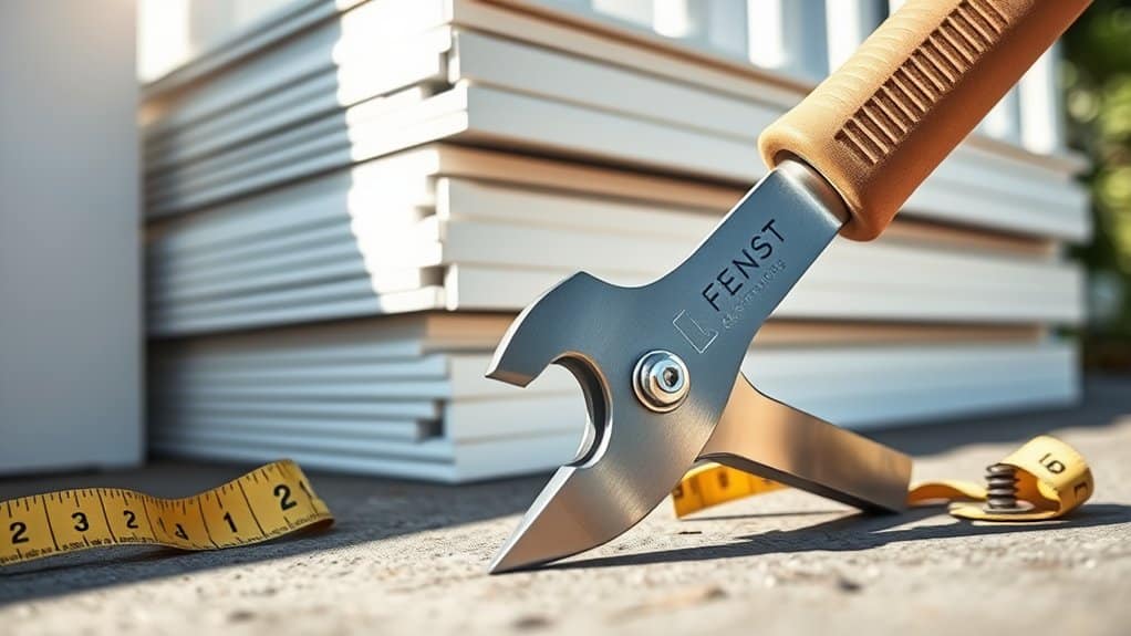 vinyl fence cutting tool