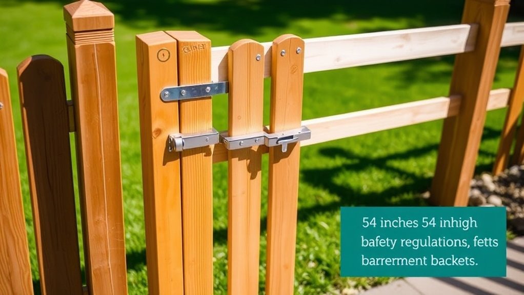 barrier height safety standards
