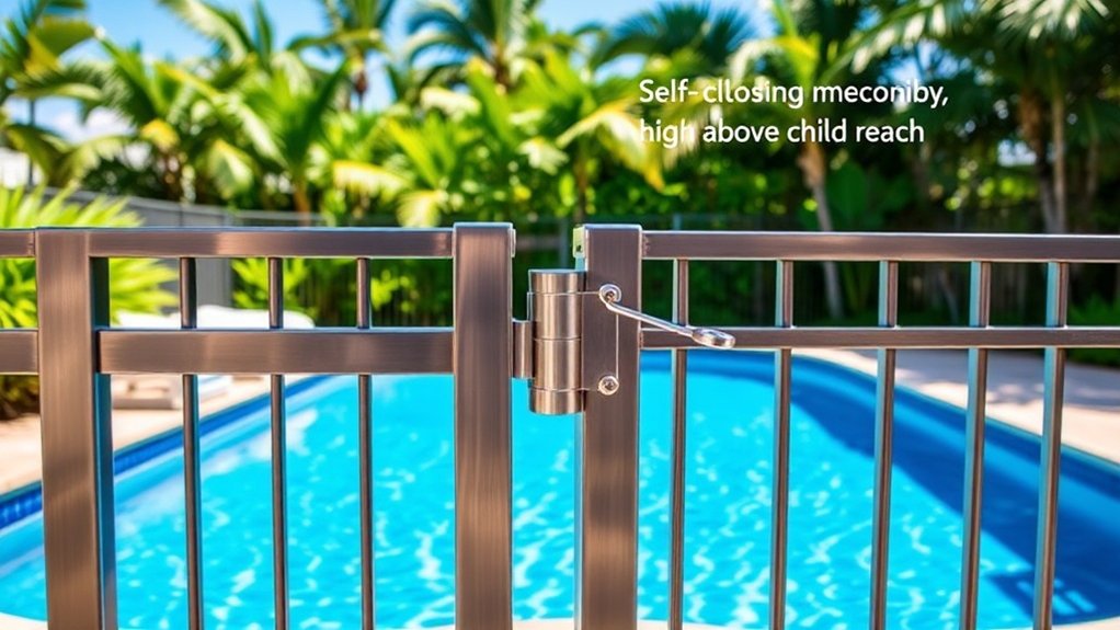 child safety gate mechanism
