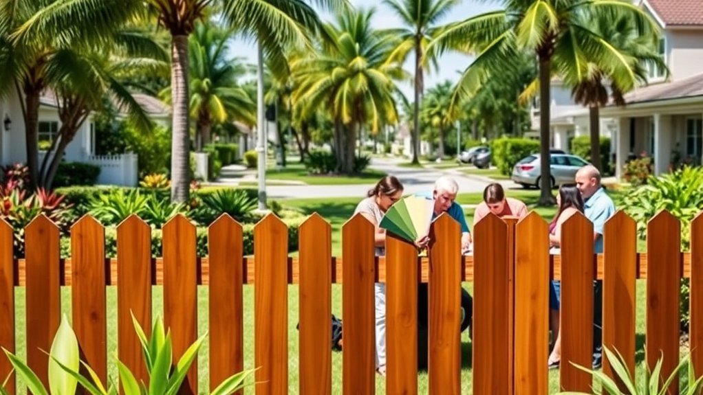 fence application review criteria