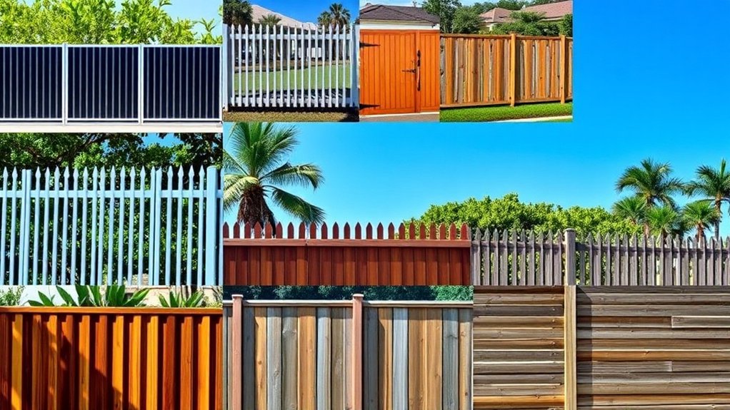 fence height and material limits