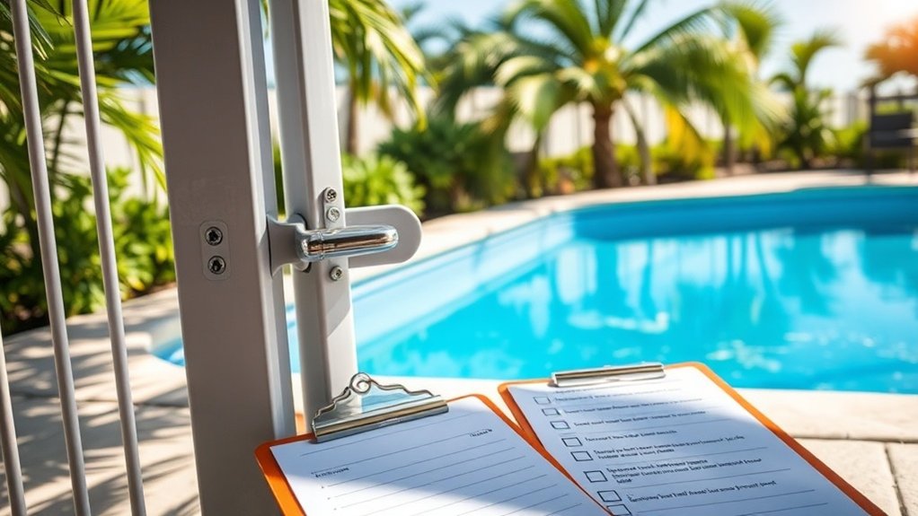 pool gate safety standards