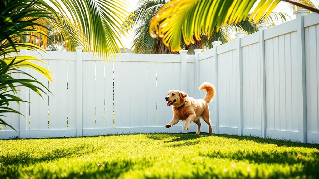safe yard for dogs