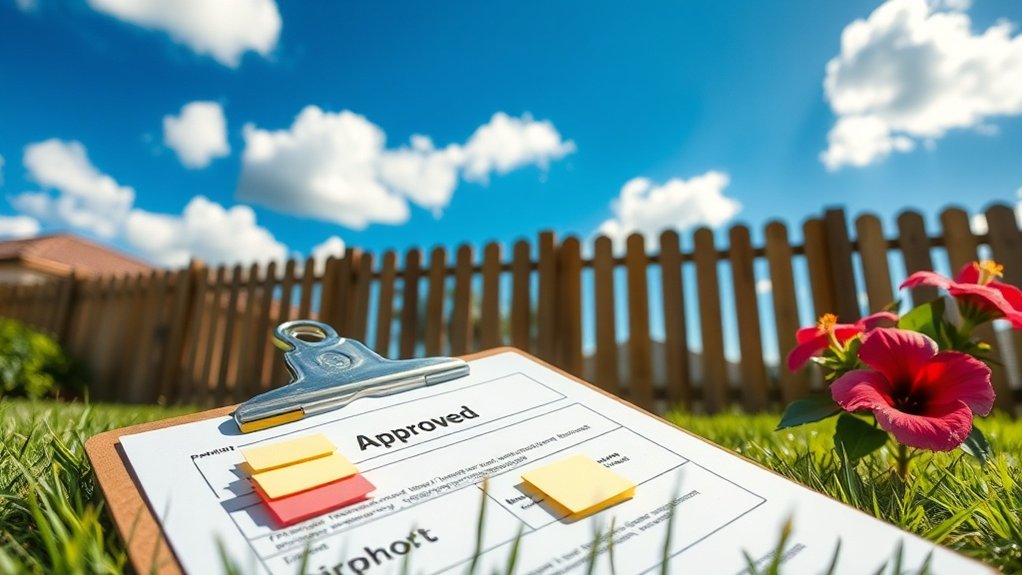 varying fence permit timelines