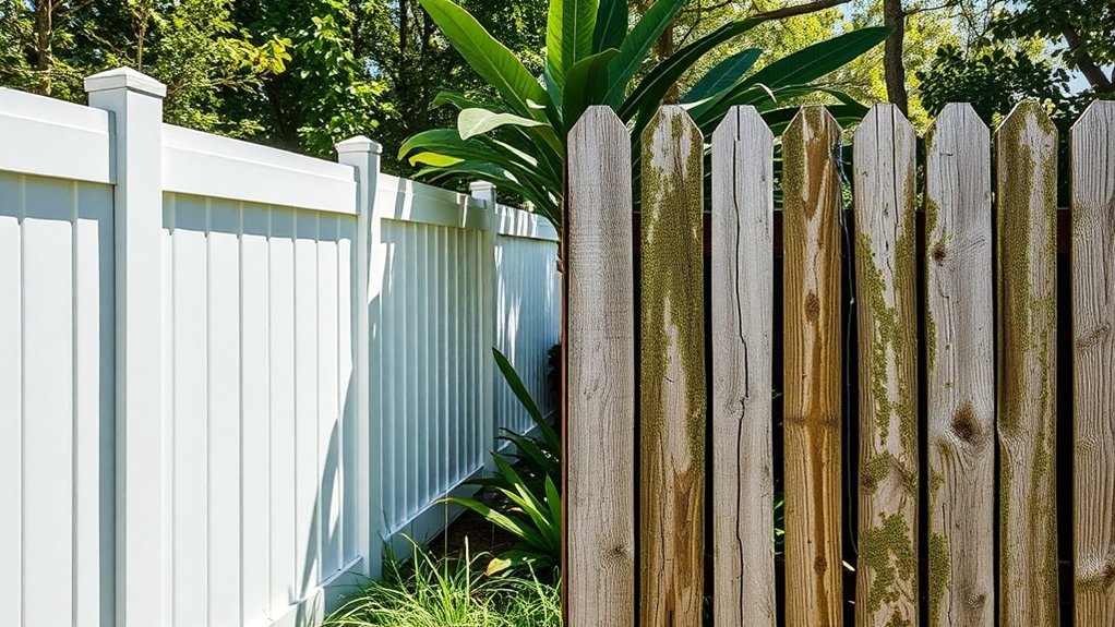 vinyl fences require minimal maintenance
