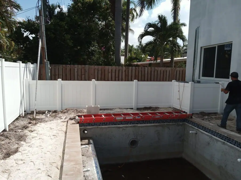 Concrete, gravel, replacement pickets and maintenance kits for vinyl fence projects at The Chain LINK Store